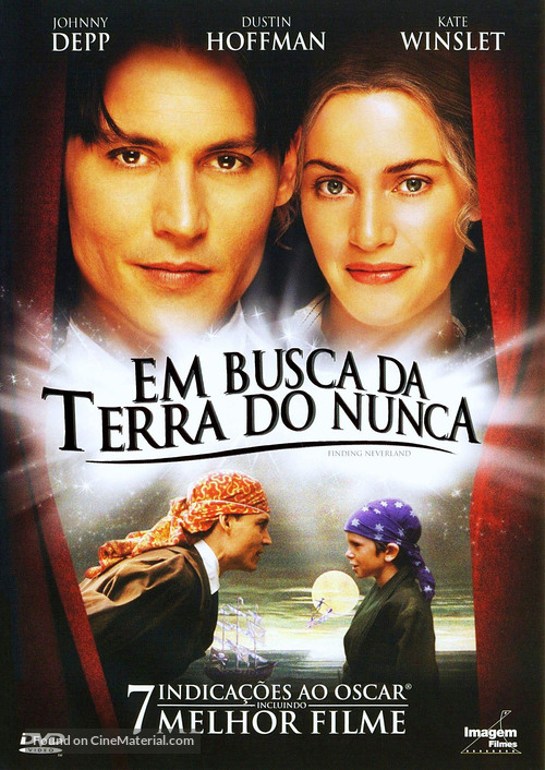 Finding Neverland - Brazilian Movie Cover