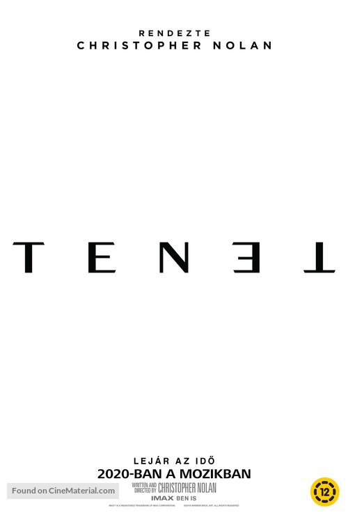 Tenet - Hungarian Logo