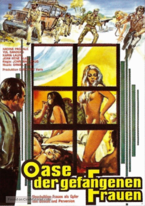 L&#039;oasis des filles perdues - German Movie Poster
