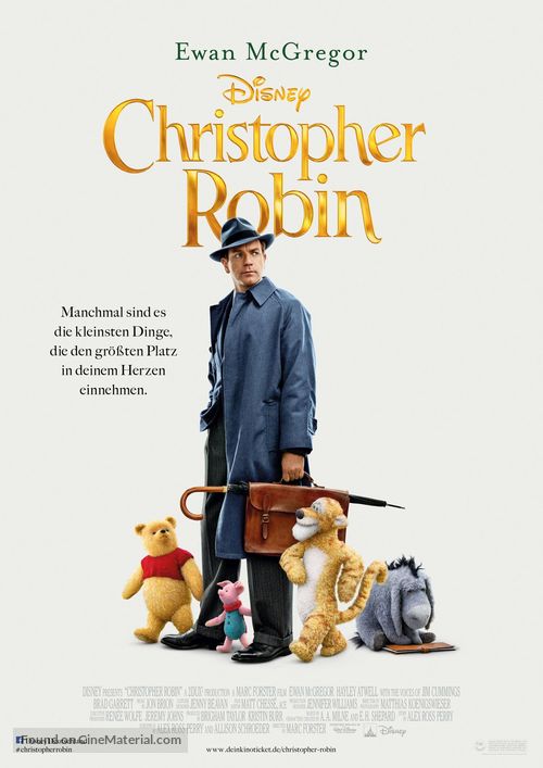 Christopher Robin - German Movie Poster