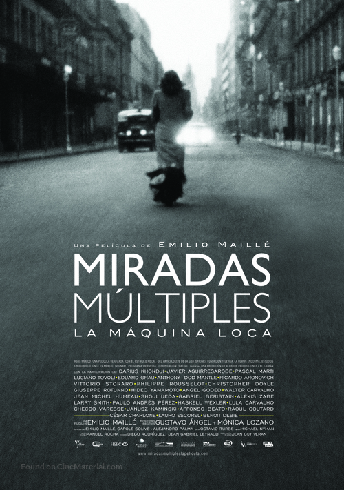 Miradas M&uacute;ltiples (La m&aacute;quina loca) - Mexican Movie Poster