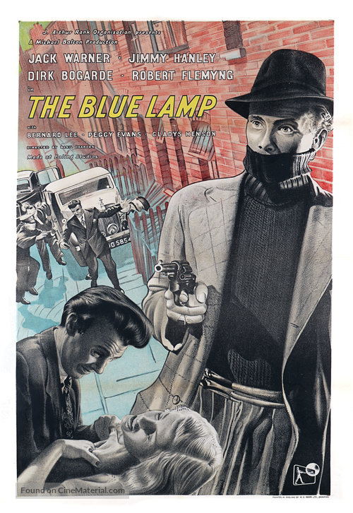 The Blue Lamp - British Movie Poster