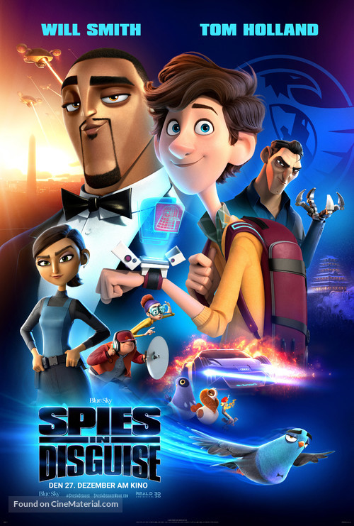 Spies in Disguise - Luxembourg Movie Poster
