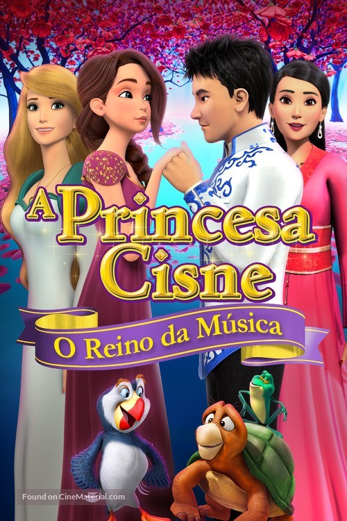 The Swan Princess: Kingdom of Music - Portuguese Movie Cover