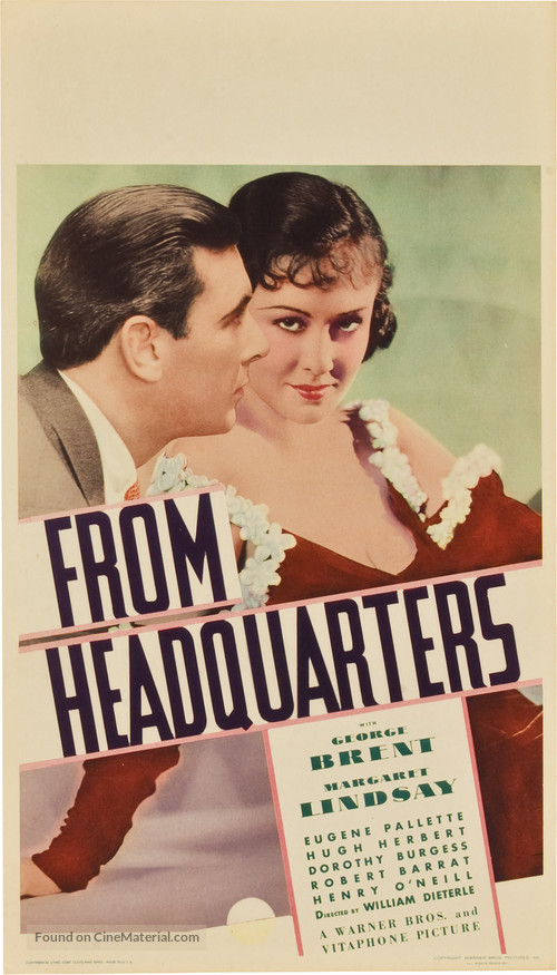 From Headquarters - Movie Poster