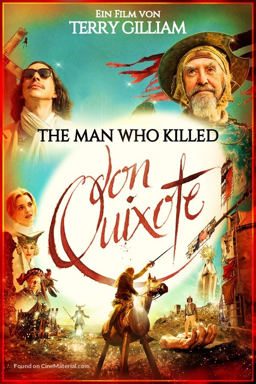 The Man Who Killed Don Quixote - German Movie Cover