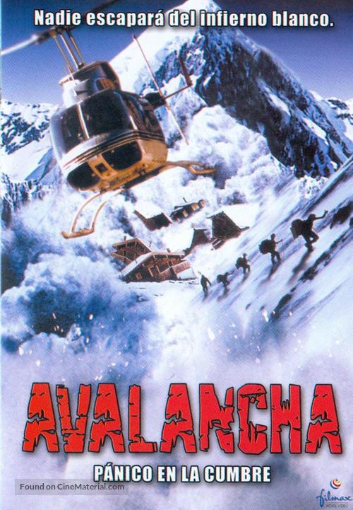 Avalanche - Spanish poster