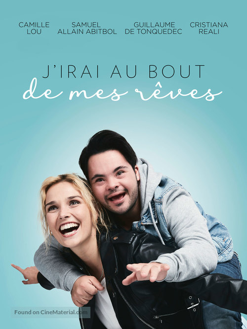 J&#039;irai au bout de mes r&ecirc;ves - French Movie Poster