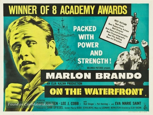 On the Waterfront - British Movie Poster