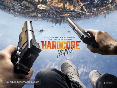 Hardcore Henry - British Movie Poster