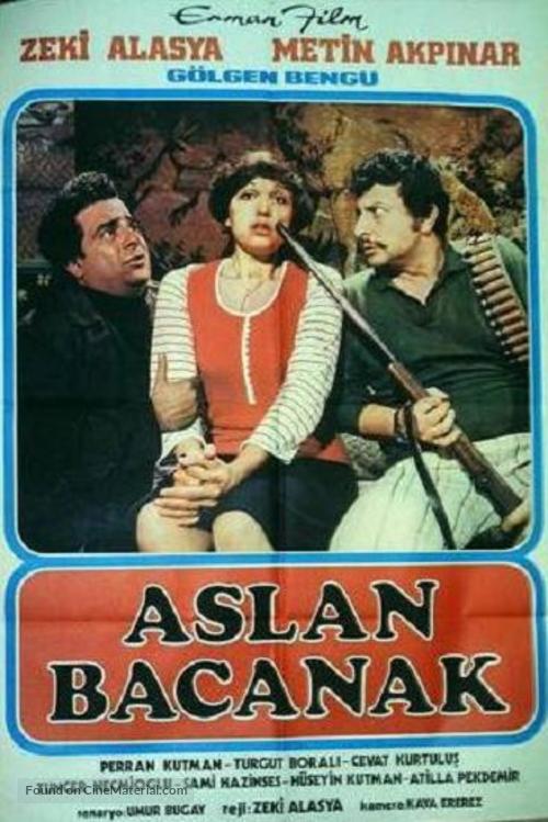 Aslan bacanak - Turkish Movie Poster