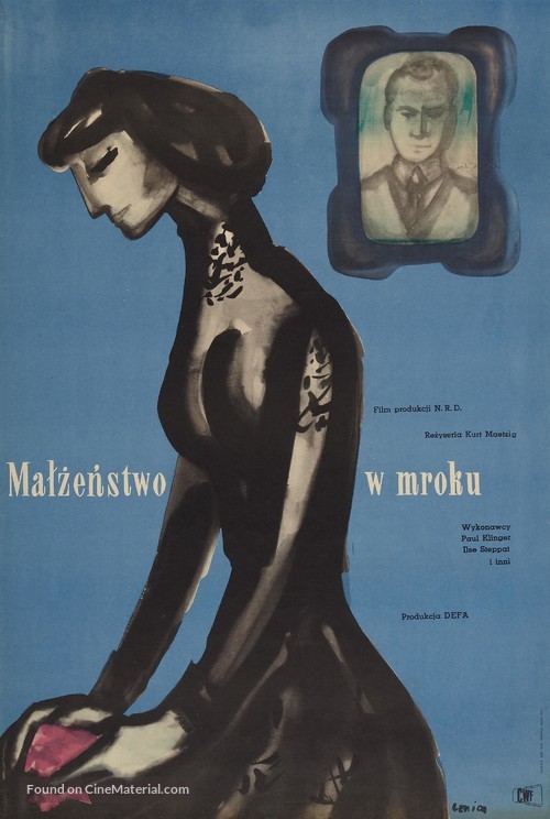 Ehe im Schatten - Polish Movie Poster