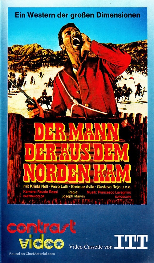 Frontera al sur - German VHS movie cover