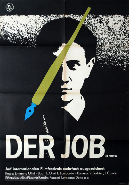 Il posto - German Movie Poster