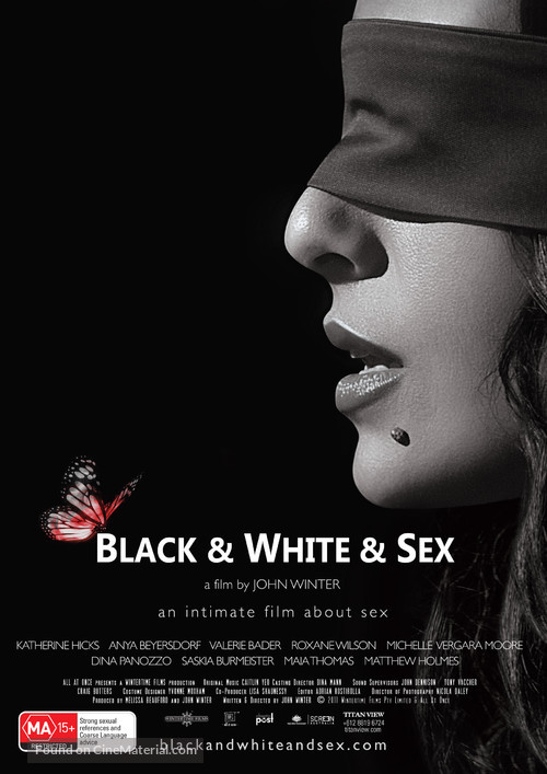 Black &amp; White &amp; Sex - Australian Movie Poster