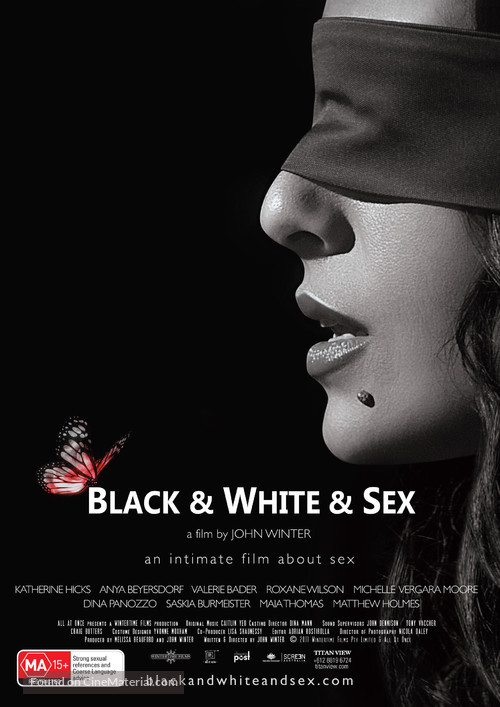 Black &amp; White &amp; Sex - Australian Movie Poster