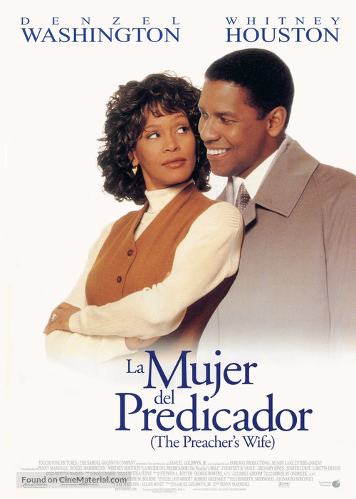 The Preacher&#039;s Wife - Spanish Movie Poster