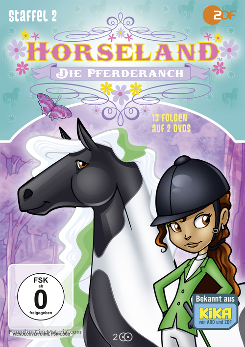 &quot;Horseland&quot; - German DVD movie cover