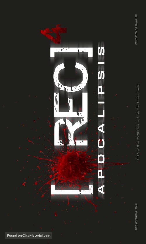 [REC] 4: Apocalipsis - Spanish Logo