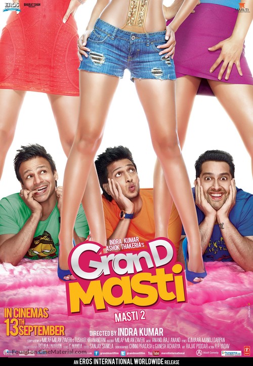 Grand Masti - Indian Movie Poster