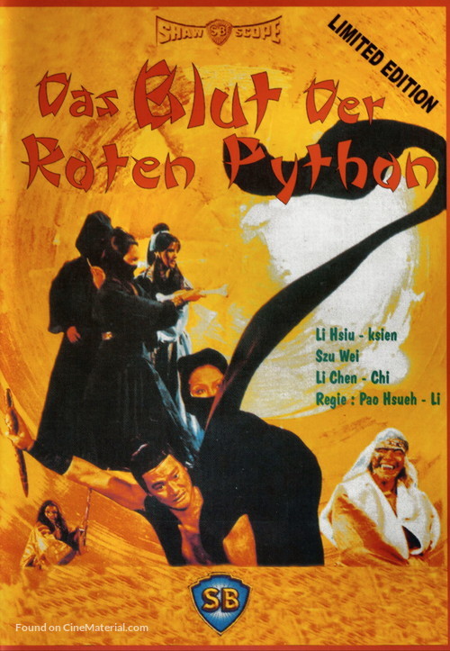 Tian long ba bu - German Movie Cover