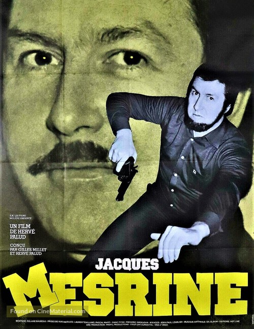 Jacques Mesrine: profession ennemi public - French Movie Poster