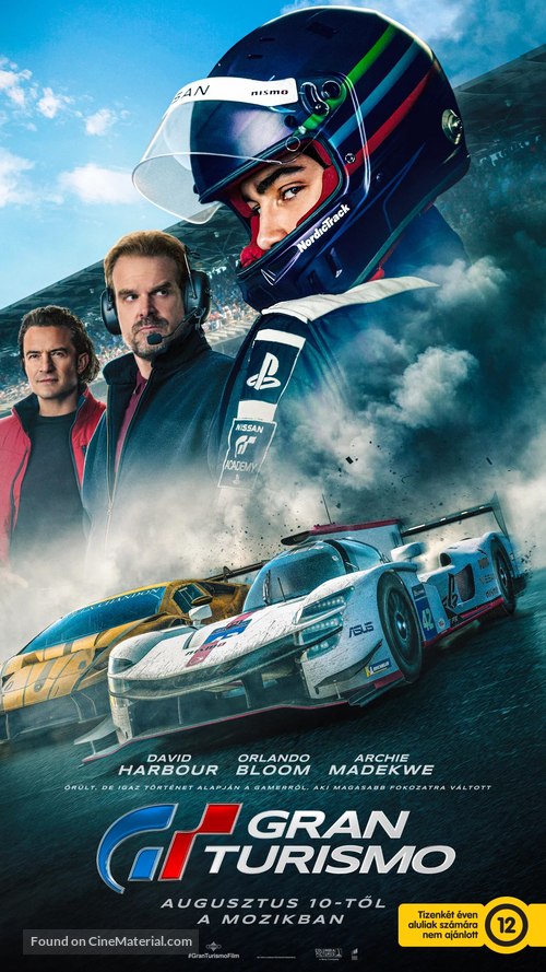 Gran Turismo - Hungarian Movie Poster