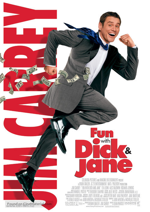 Fun with Dick and Jane - Norwegian Movie Poster