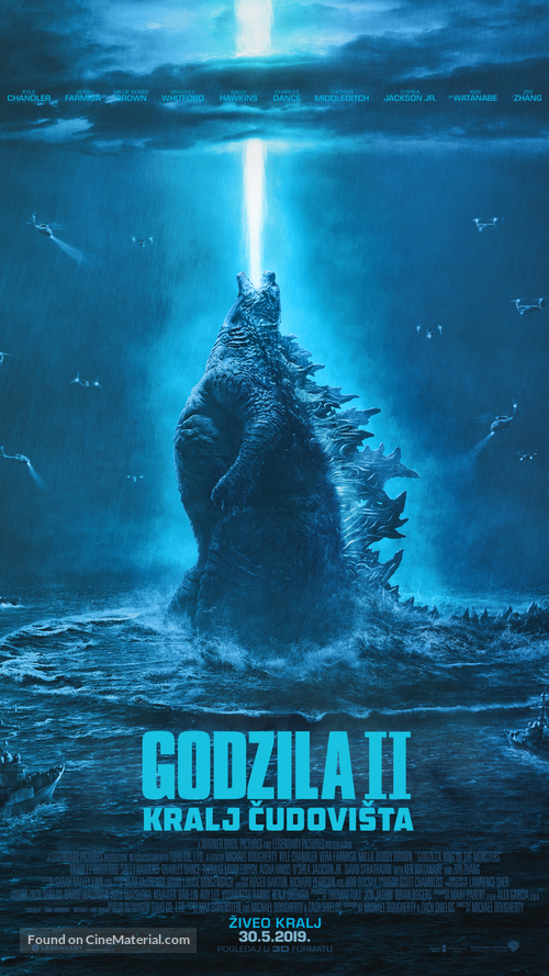 Godzilla: King of the Monsters - Serbian Movie Poster