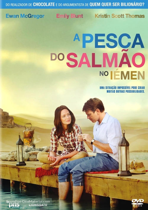 Salmon Fishing in the Yemen - Portuguese DVD movie cover