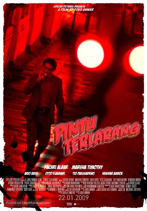 Pintu terlarang - Indonesian Movie Poster