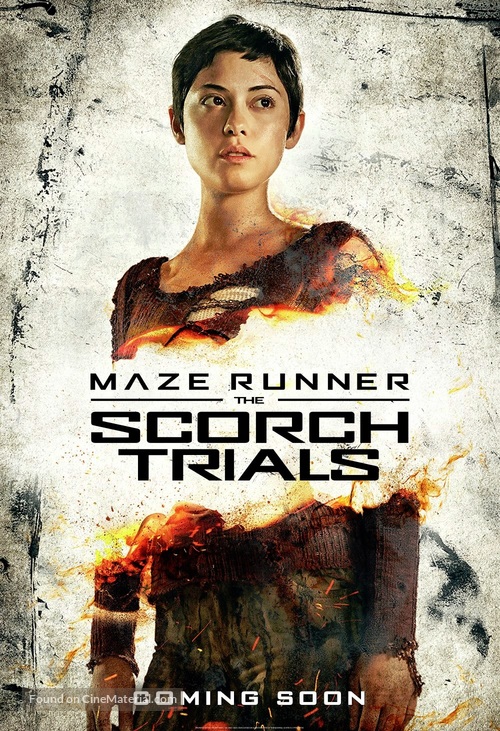 Maze Runner: The Scorch Trials - British Movie Poster