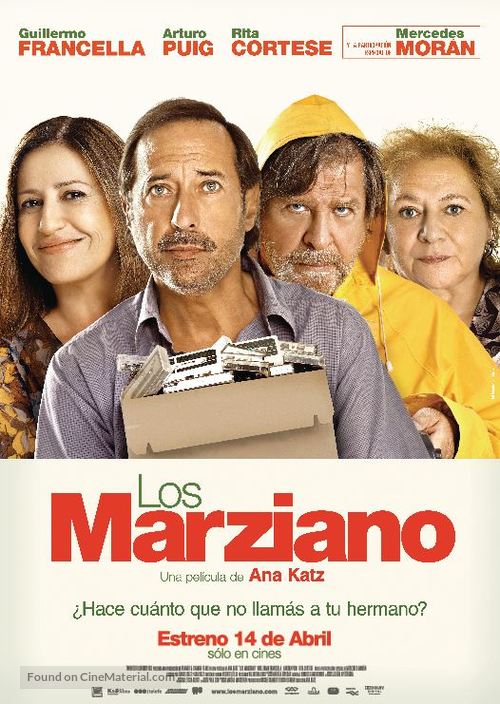 Los Marziano - Argentinian Movie Poster