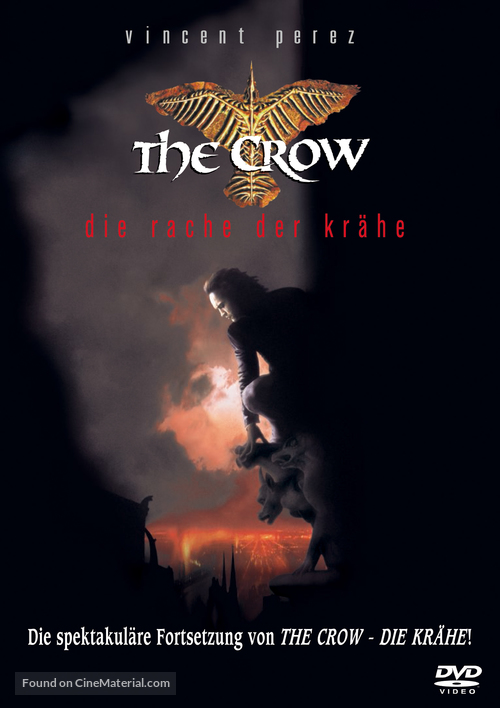 The Crow: Salvation - German DVD movie cover