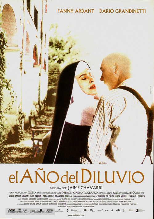 A&ntilde;o del diluvio, El - Spanish Movie Poster