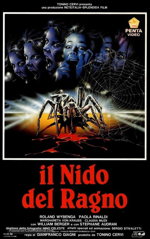 Il nido del ragno - Italian Movie Poster
