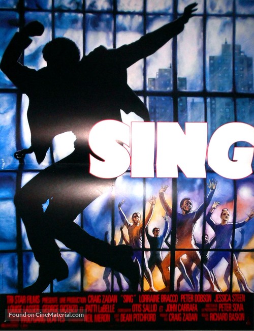 Sing - French Movie Poster