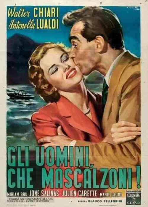 Gli uomini, che mascalzoni! - Italian Movie Poster