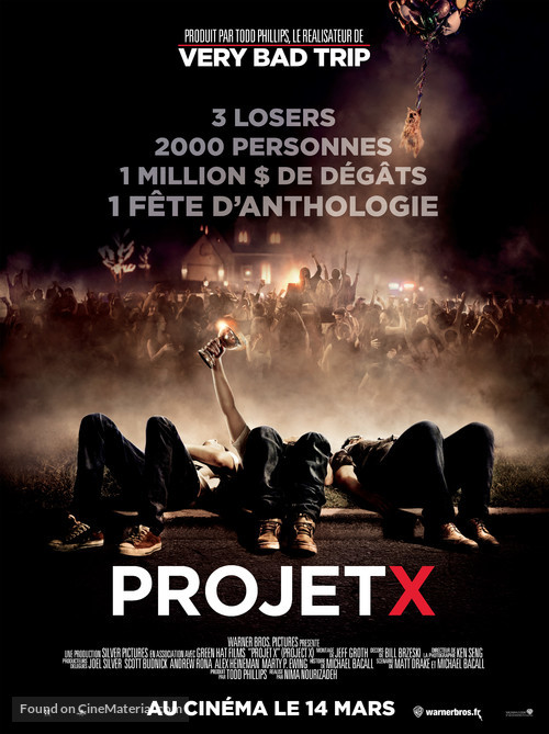 Project X - French Movie Poster