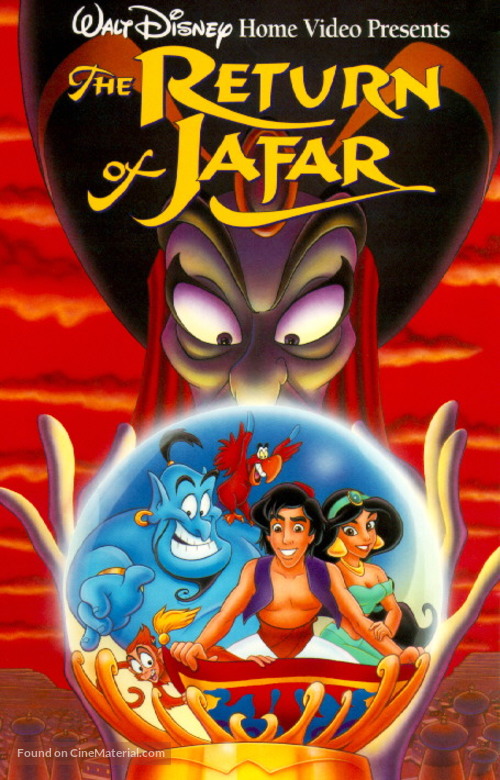 The Return Of Jafar 1994 Vhs Movie Cover