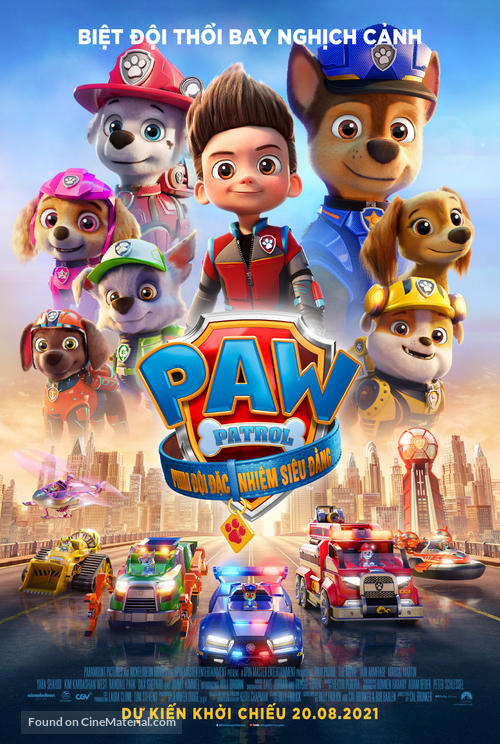 Paw Patrol: The Movie - Vietnamese Movie Poster