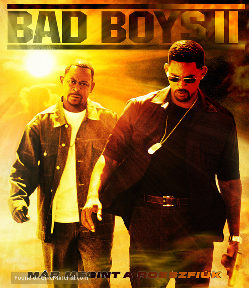 Bad Boys II - Hungarian Blu-Ray movie cover
