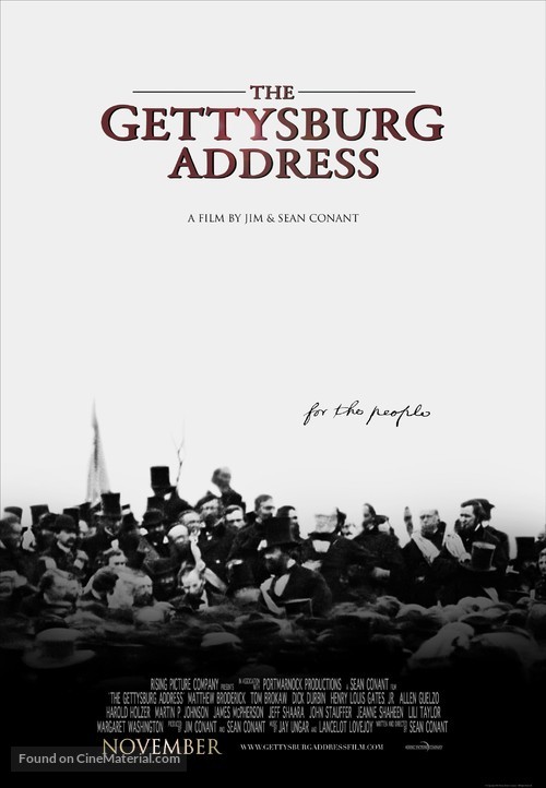 The Gettysburg Address - Movie Poster