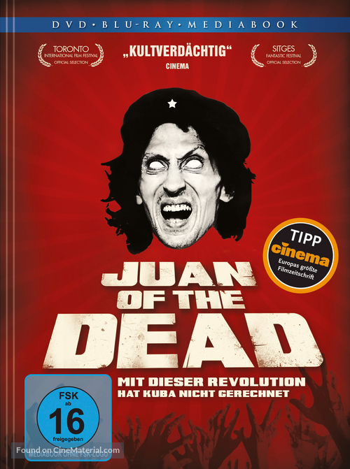 Juan de los Muertos - German Blu-Ray movie cover