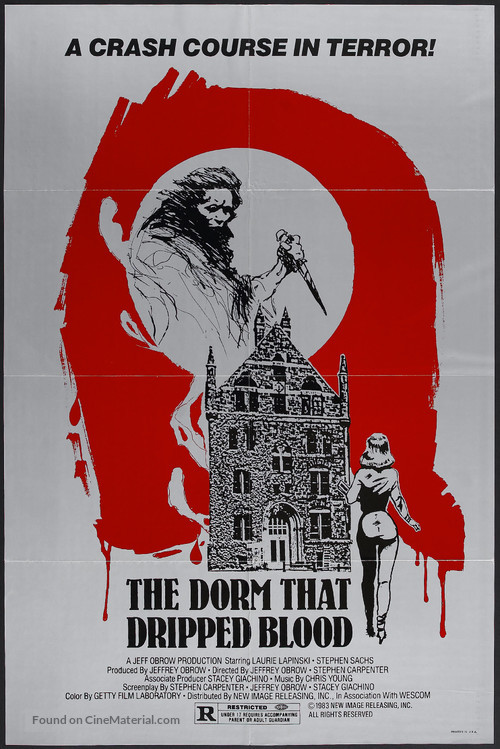 The Dorm That Dripped Blood - Movie Poster