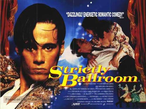 Strictly Ballroom - British Movie Poster