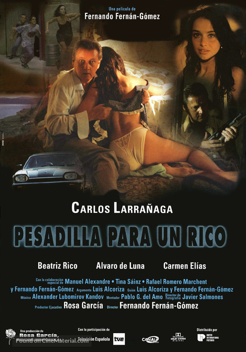 Pesadilla para un rico - Spanish Movie Poster