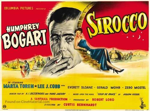 Sirocco - British Movie Poster