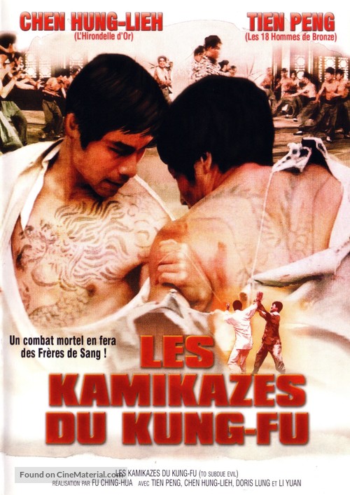 Tie tui jiang mo - French DVD movie cover