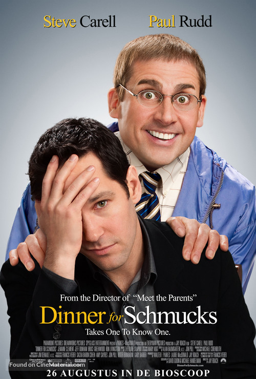 Dinner for Schmucks - Dutch Movie Poster